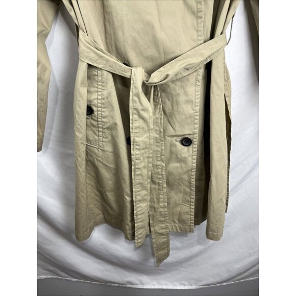 Madewell Classic Tan Trench Coat - Picture 3 of 16